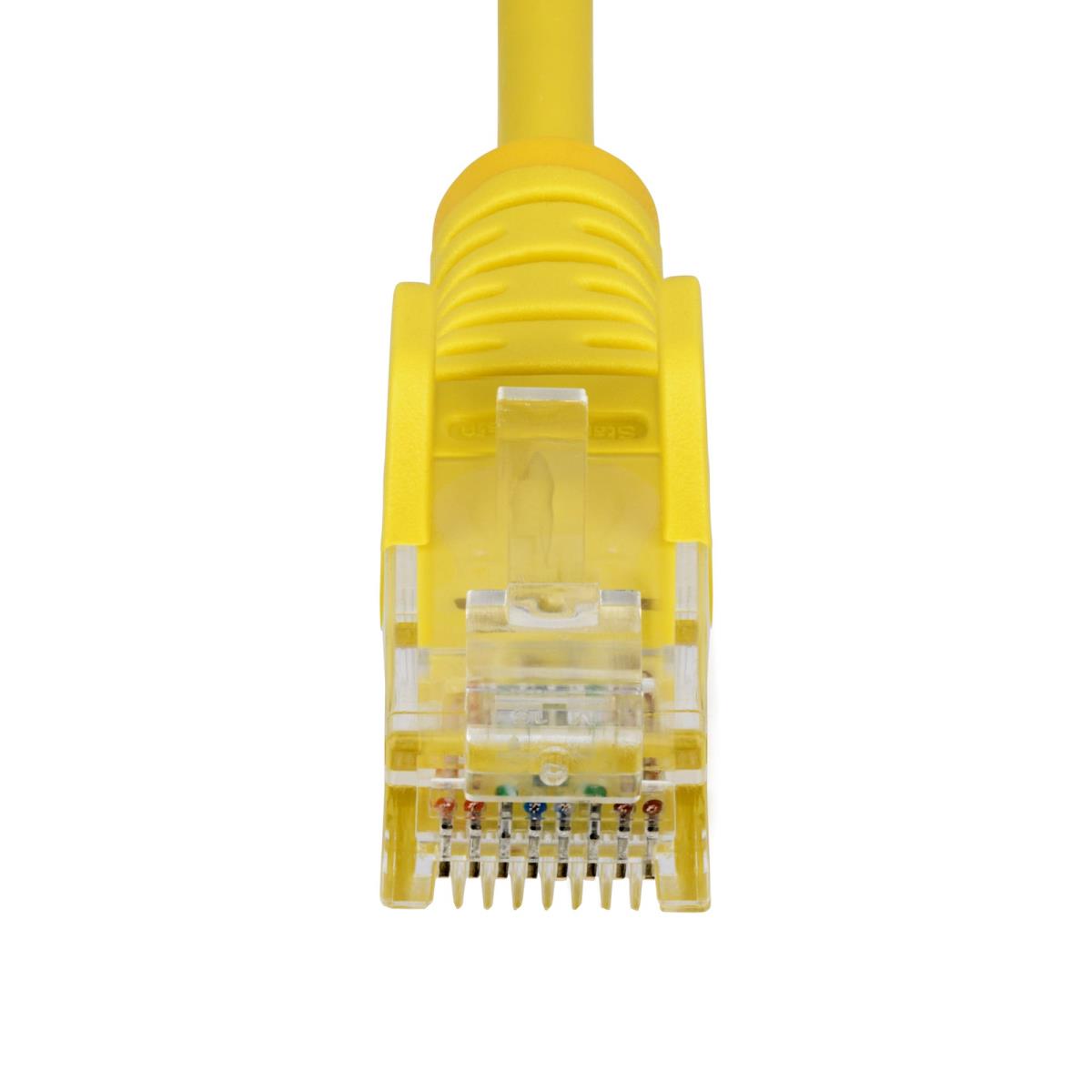 SLIM CAT6 CABLE YELLOW LSZH thumbnail