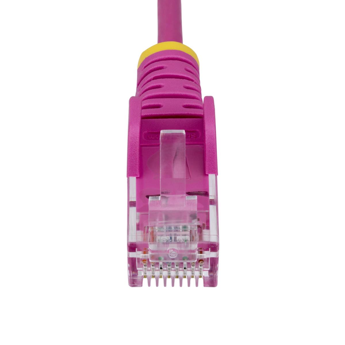 SLIM CAT6 CABLE PINK LSZH thumbnail