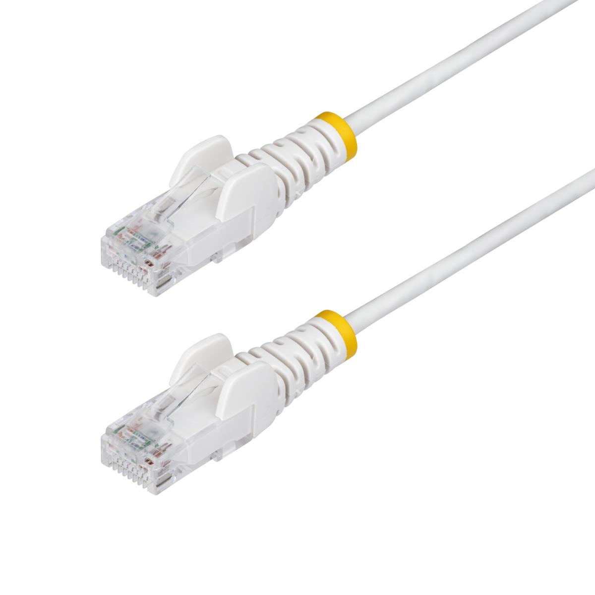SLIM CAT6 CABLE WHITE LSZH thumbnail