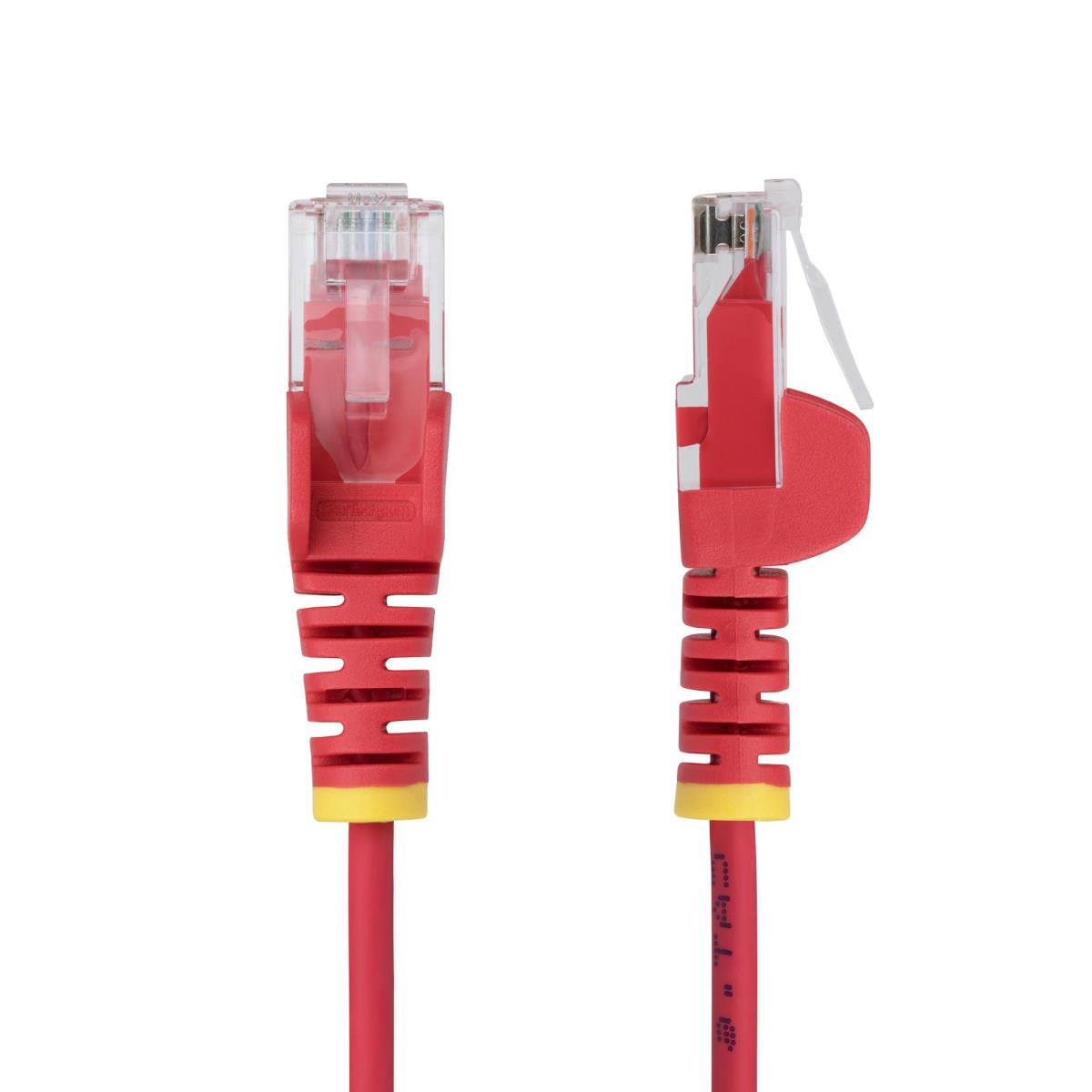 SLIM CAT6 CABLE RED LSZH thumbnail