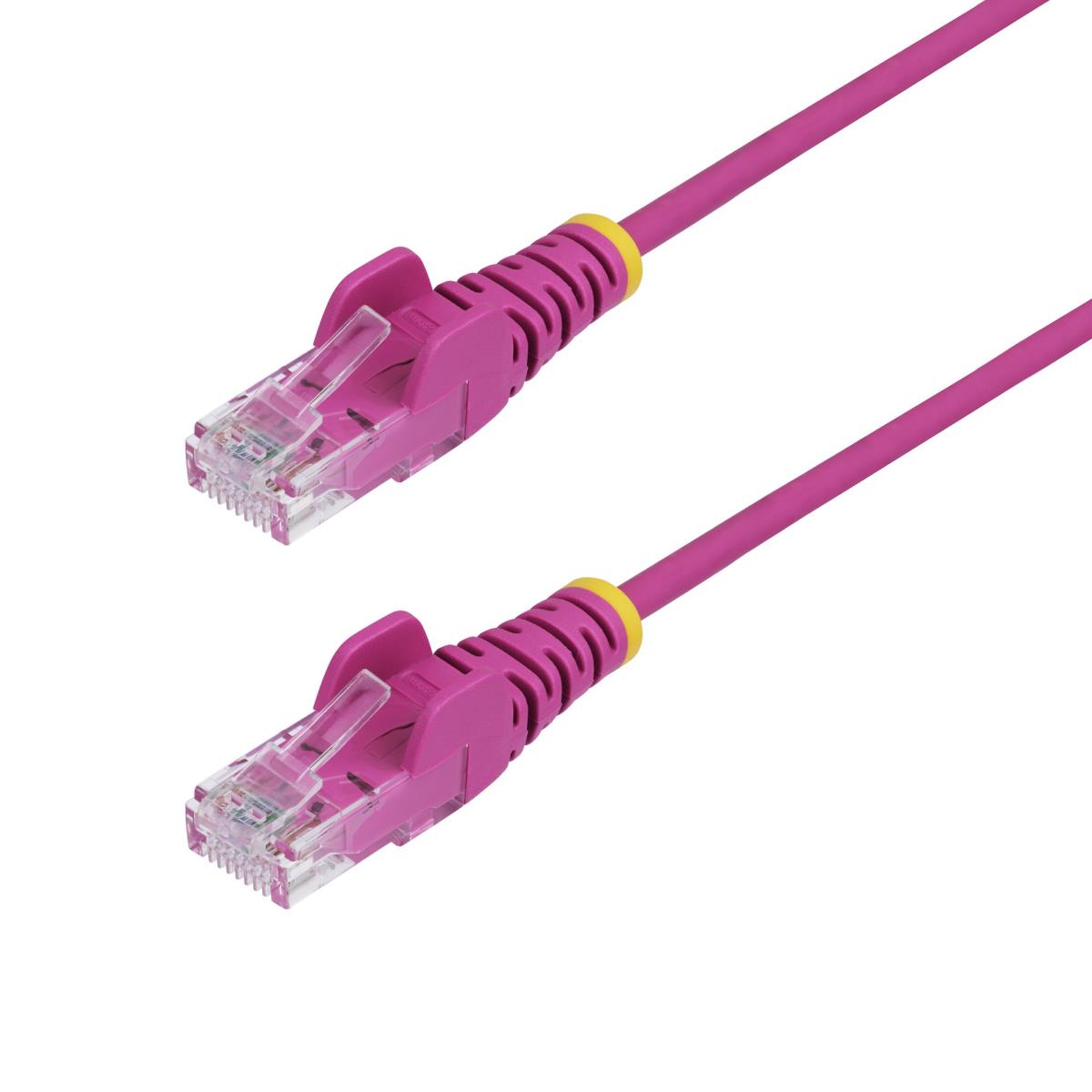 SLIM CAT6 CABLE PINK LSZH thumbnail