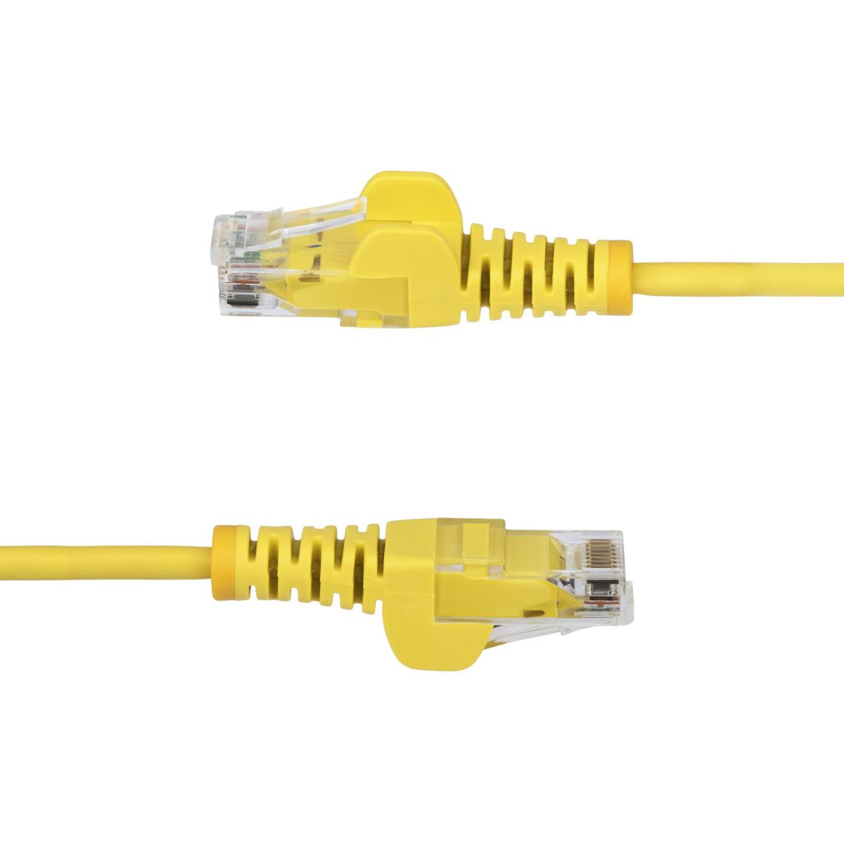 SLIM CAT6 CABLE YELLOW LSZH thumbnail