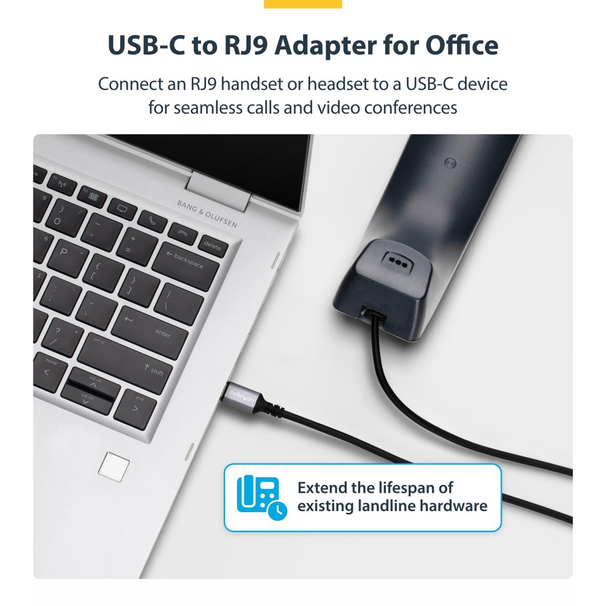 USB-C TO RJ9 ADAPTER/DONGLE thumbnail
