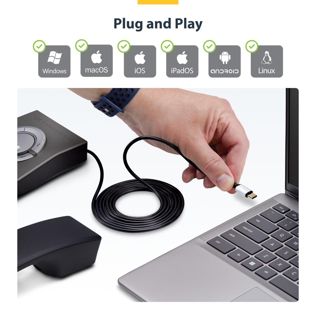 USB-C TO RJ9 ADAPTER/DONGLE thumbnail