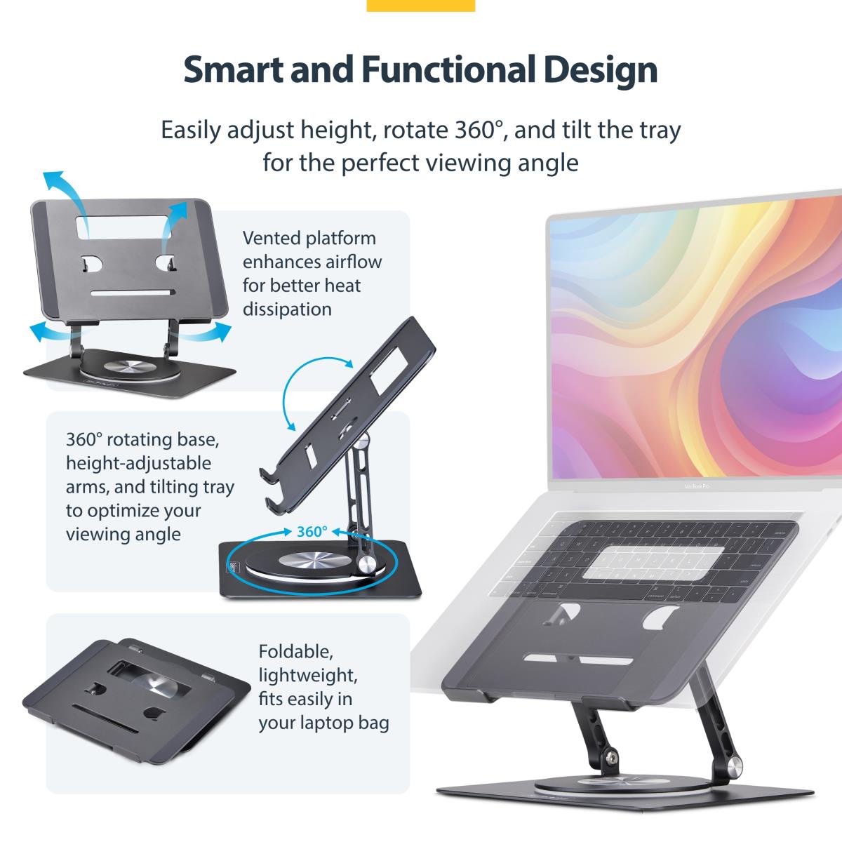 LAPTOP STAND/RISER FOR DESK thumbnail