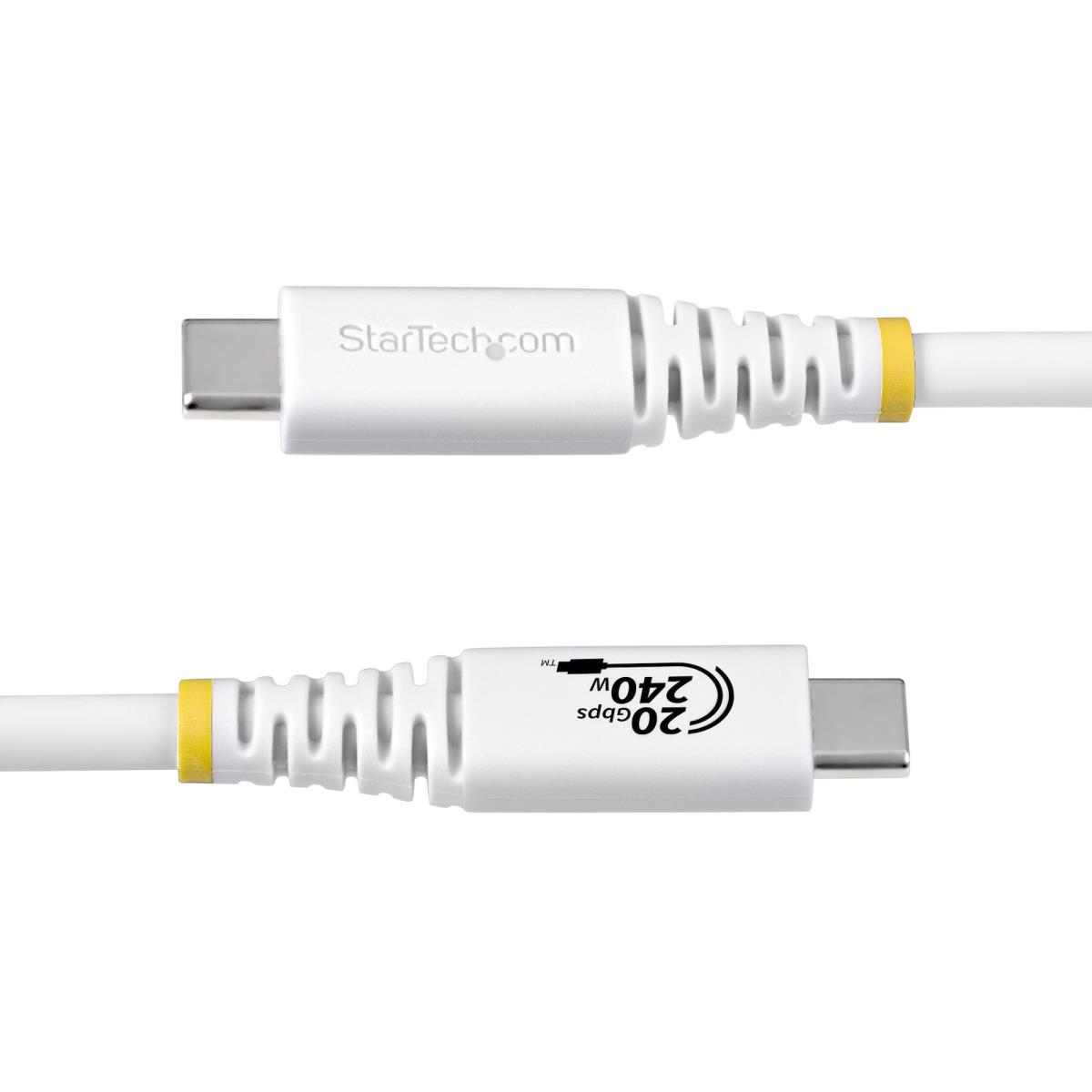 2M USB4 CABLE WHITE USB-IF thumbnail