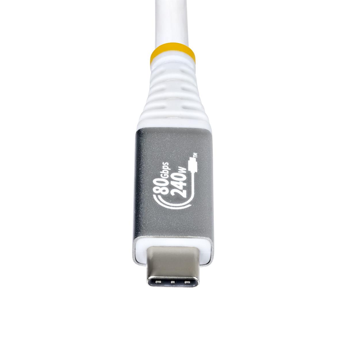 50CM USB4 CABLE WHITE USB-IF thumbnail
