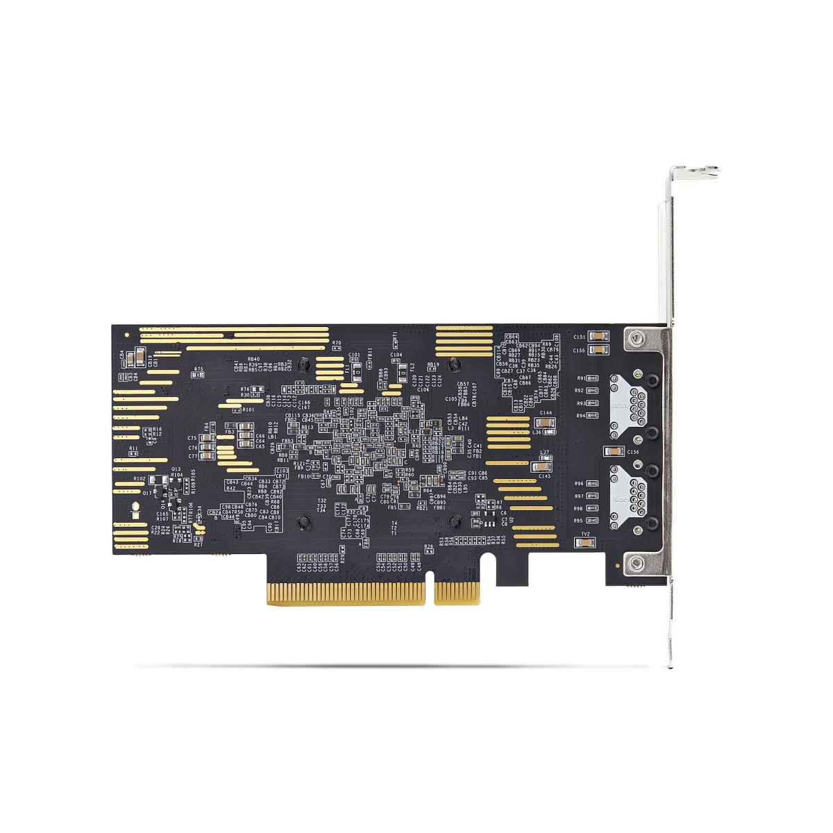 - Network adapter - PCIe 3.0 x8 low profile - Gigabit Ethernet / 10Gb Ethernet x 2 - black - TAA Compliant thumbnail