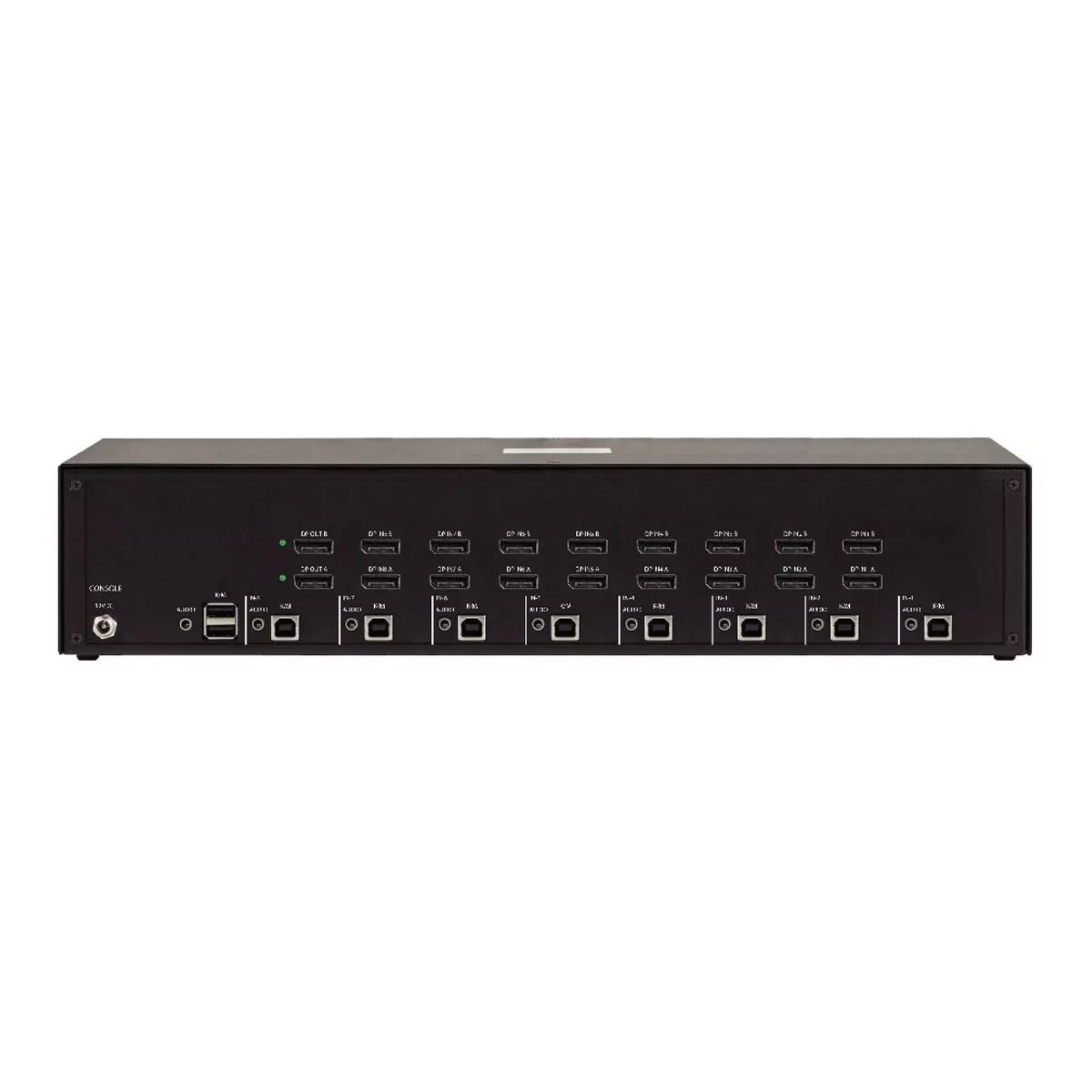 - KVM / audio / USB switch - 8 x KVM / audio / USB - 1 local user - desktop - TAA Compliant thumbnail