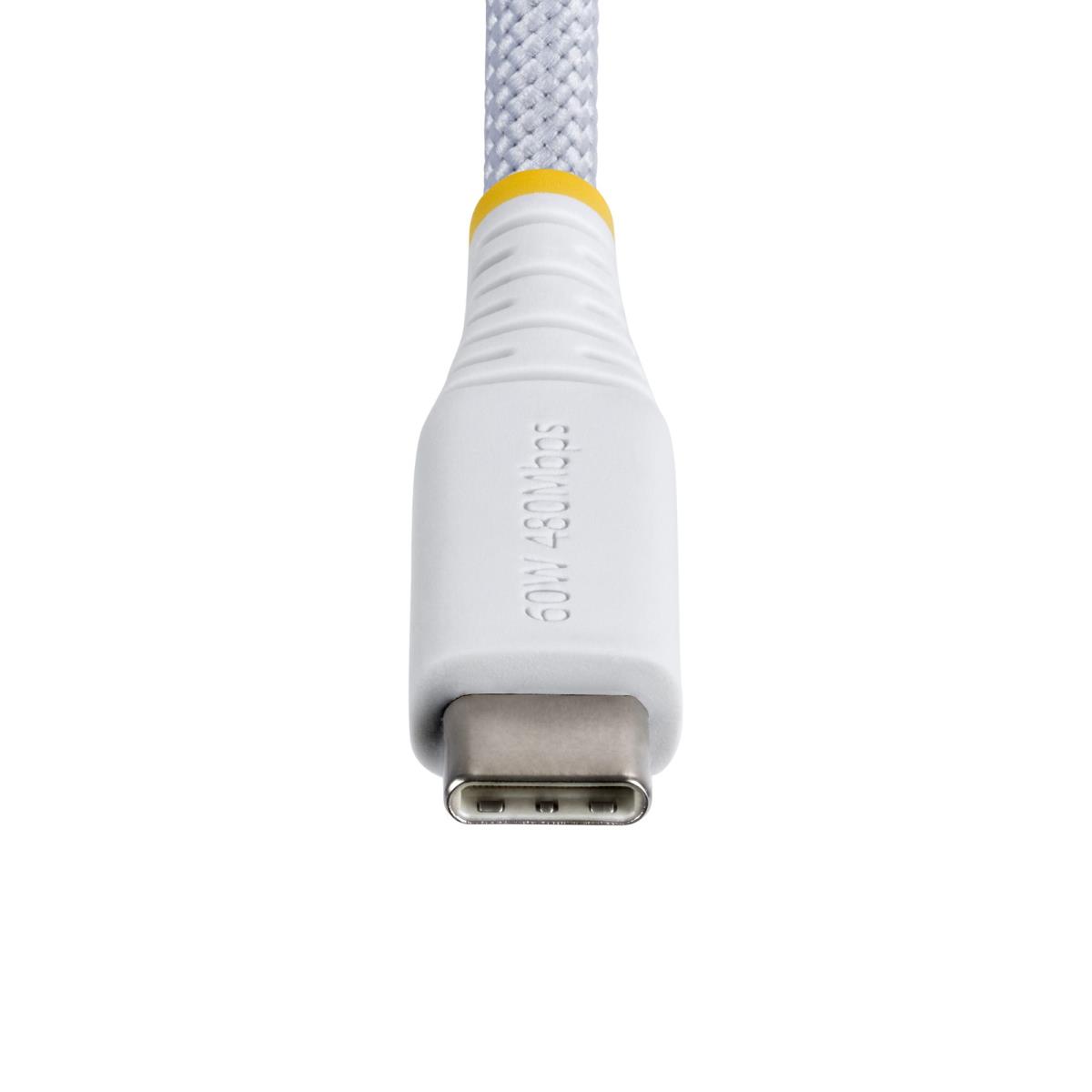 2M WHITE USB-C CHARGING CABLE thumbnail