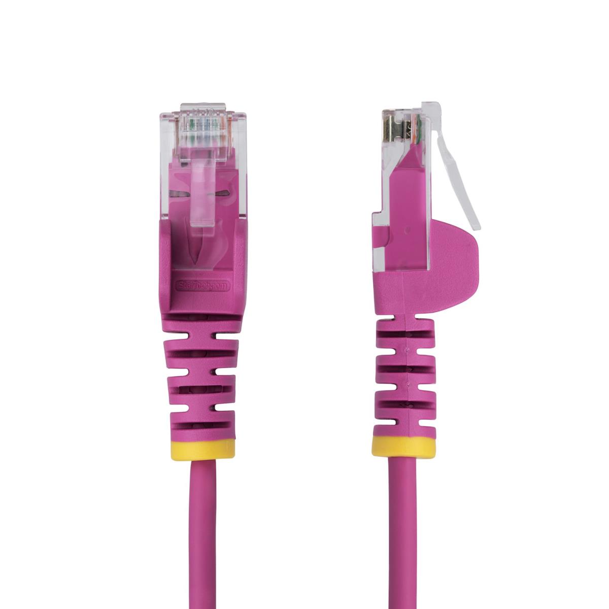 SLIM CAT6 CABLE PINK LSZH thumbnail