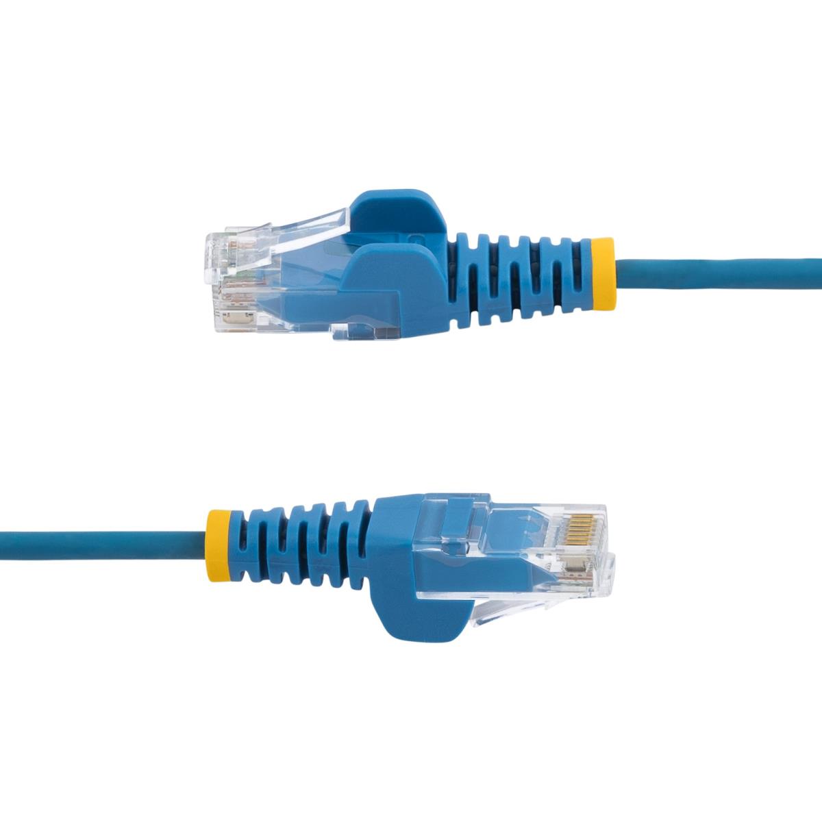 SLIM CAT6 CABLE BLUE LSZH thumbnail