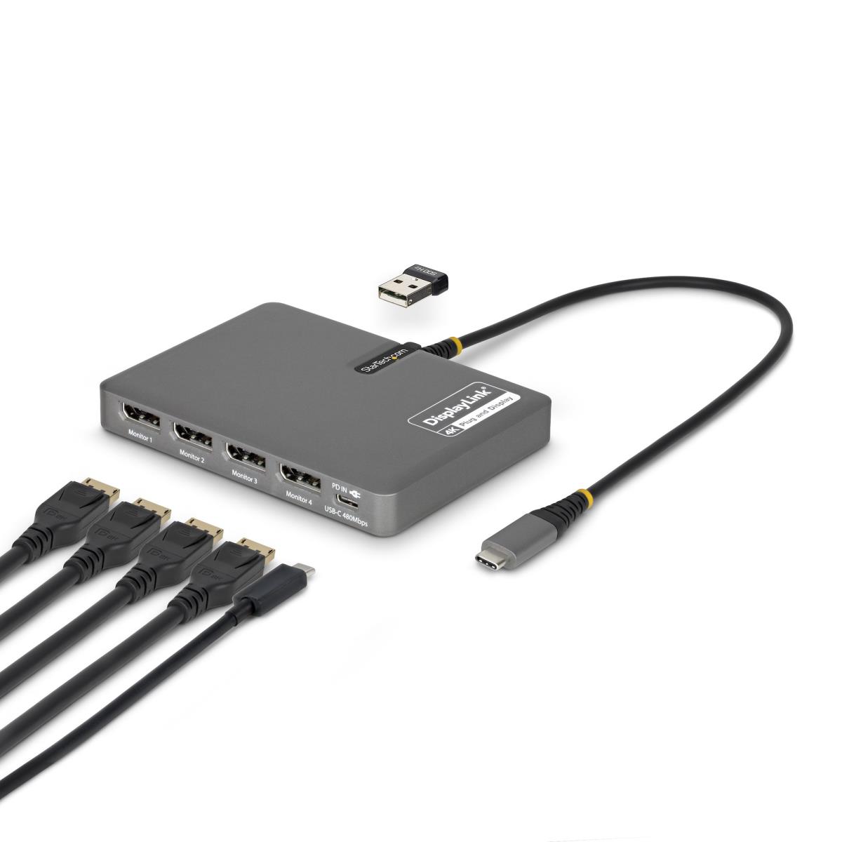 USB-C QUAD-MONITOR WORKSTATION thumbnail