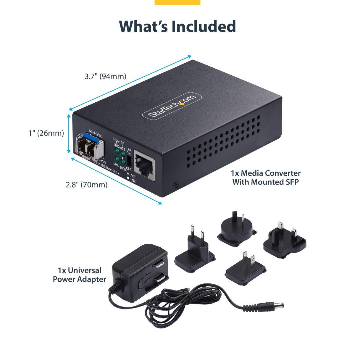 GIGABIT SM LC MEDIA CONVERTER thumbnail