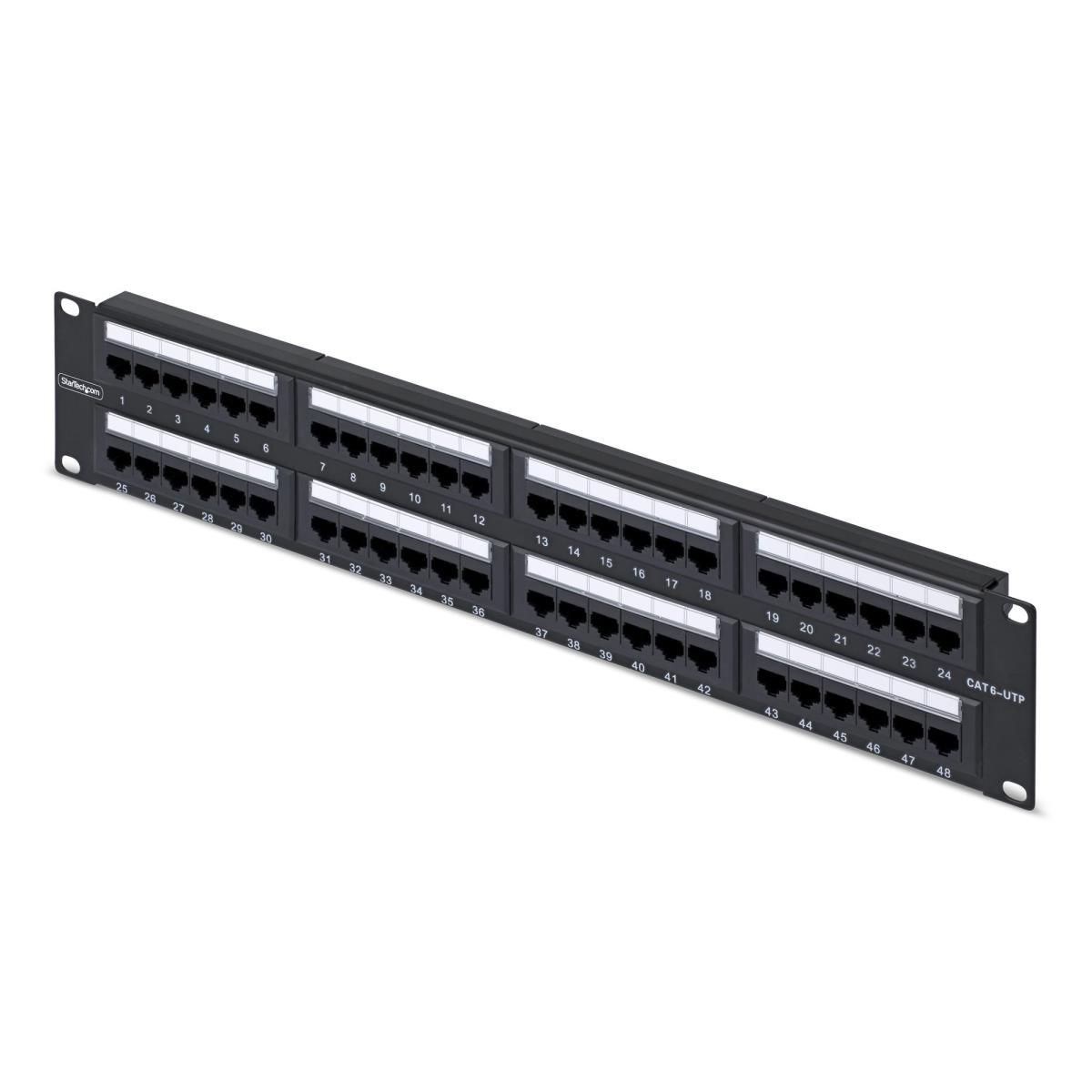 48-PORT 2U CAT6 PATCH PANEL thumbnail