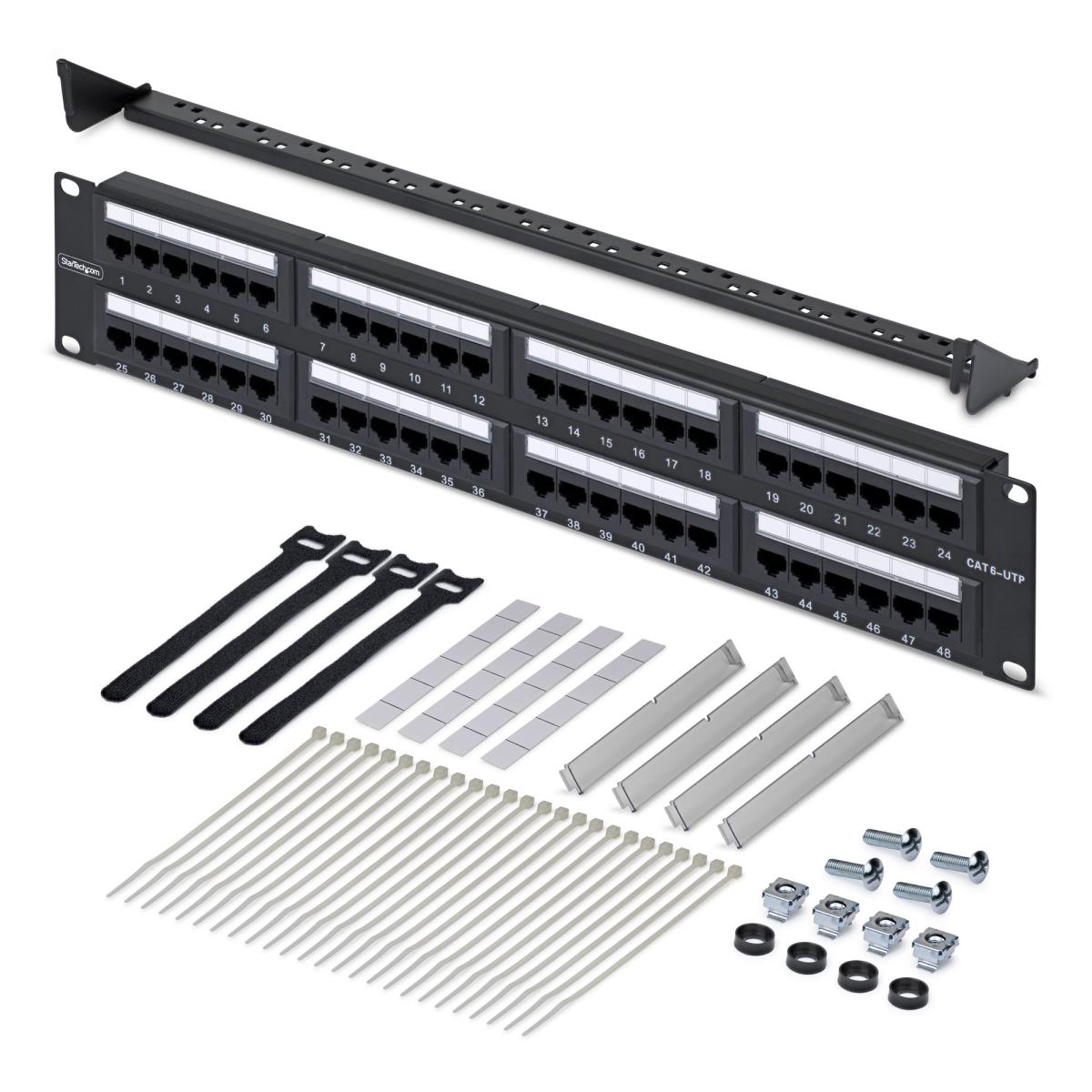48-PORT 2U CAT6 PATCH PANEL thumbnail