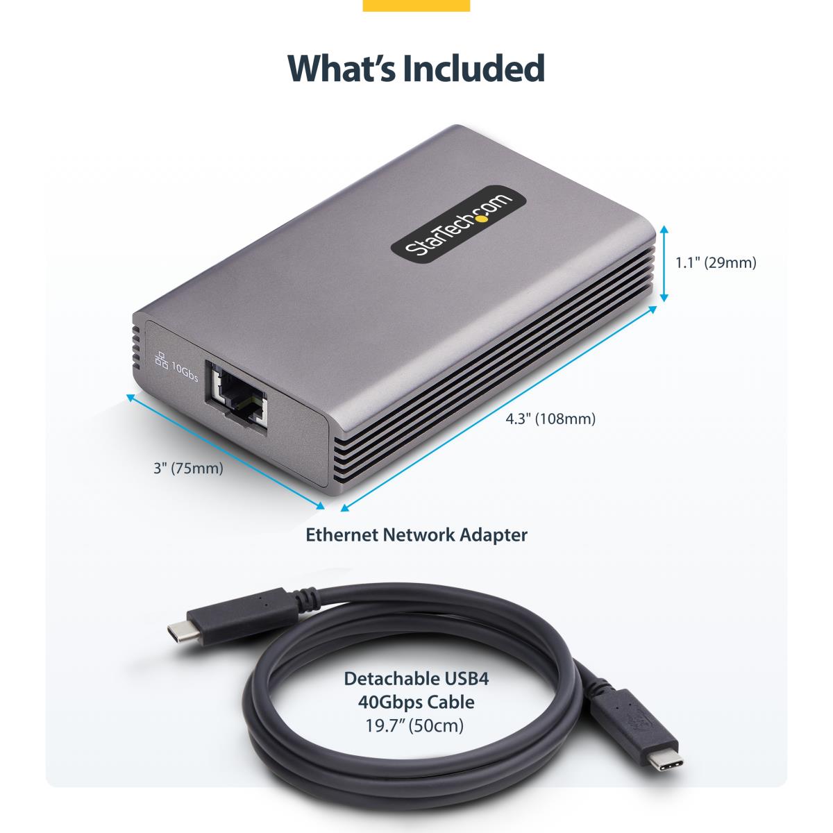 USB4 TO ETHERNET ADAPTER 10GBE thumbnail