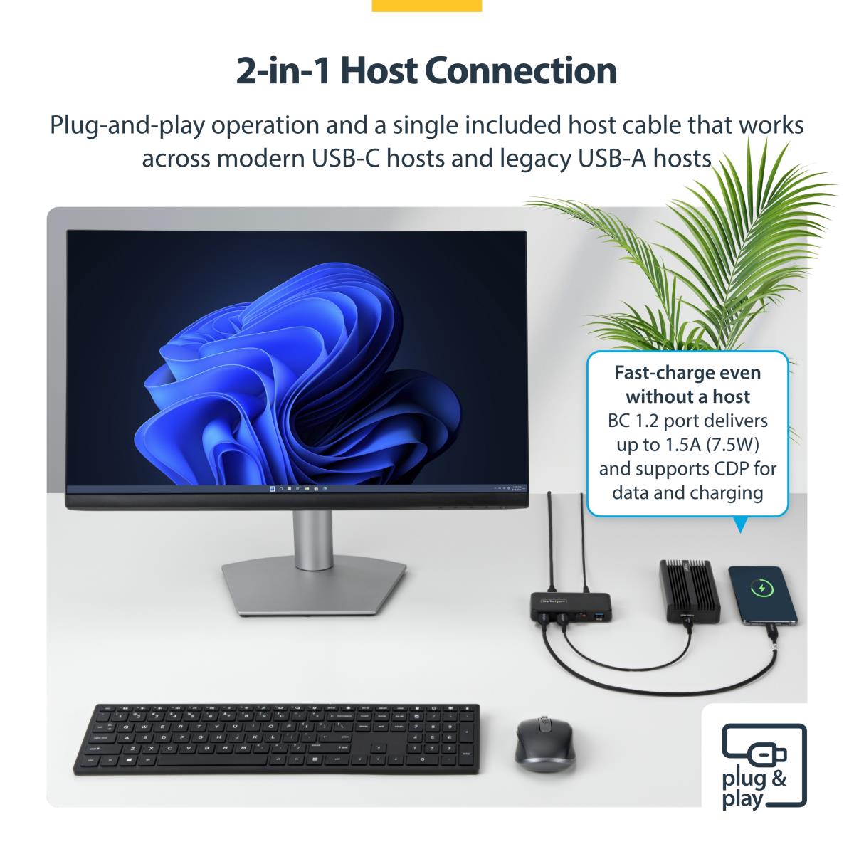 4PORT USBC  USBA HUB thumbnail