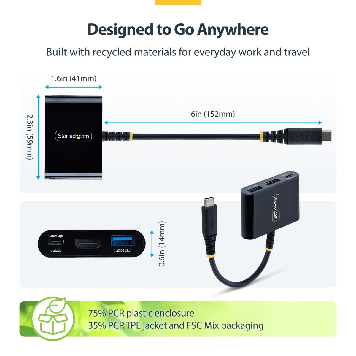 USBC TO HDMI MULTIPORT HUB thumbnail