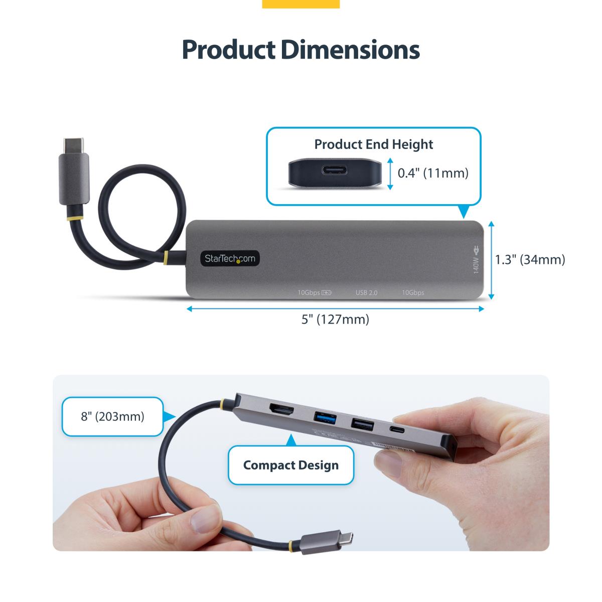 USB-C HDMI MULTIPORT HUB - thumbnail