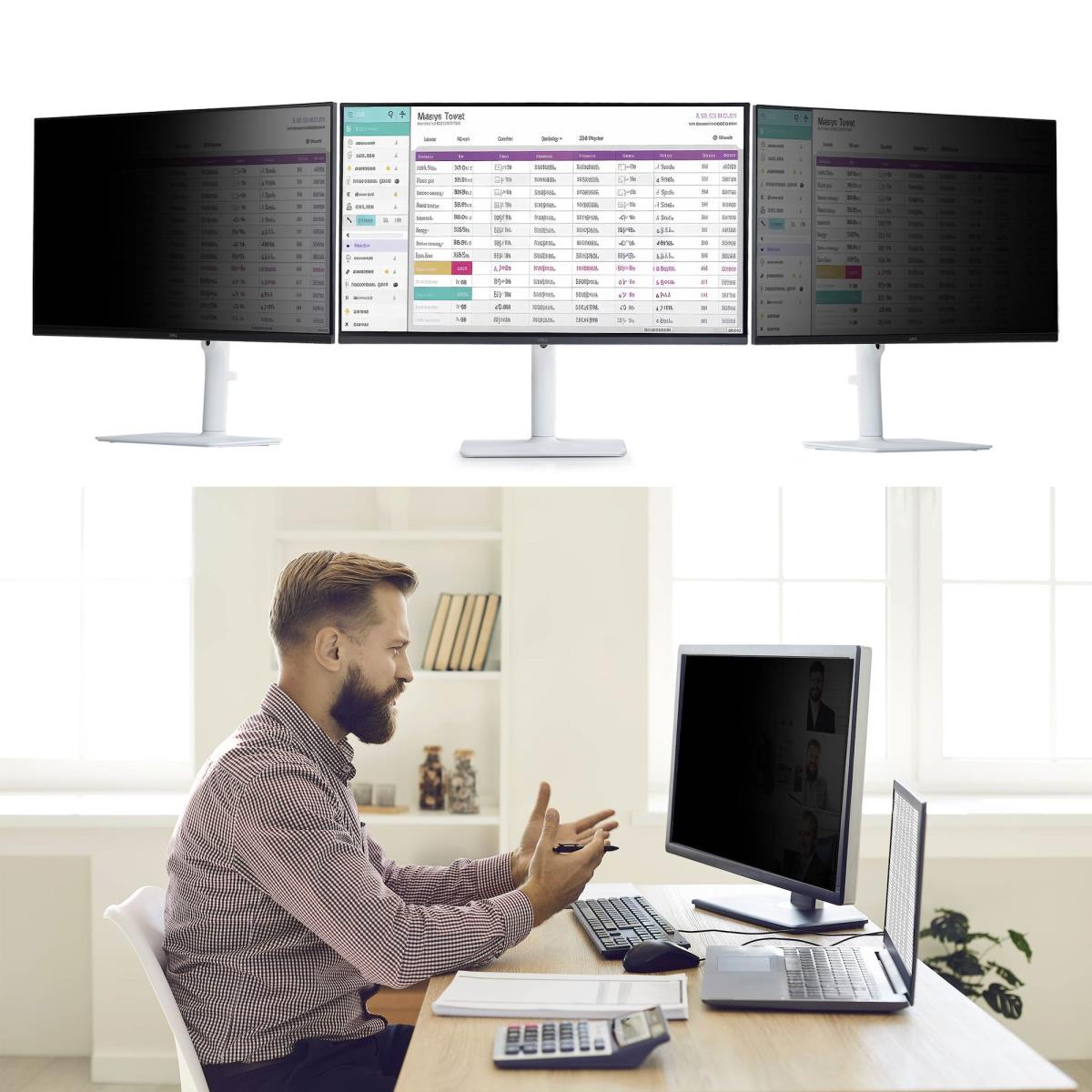 MAGNETIC MONITOR PRIVACY SCREEN thumbnail