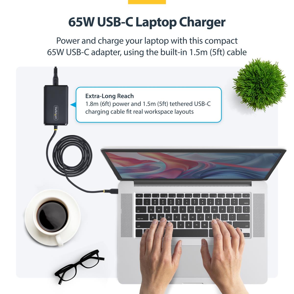 65W USB-C LAPTOP CHARGER thumbnail