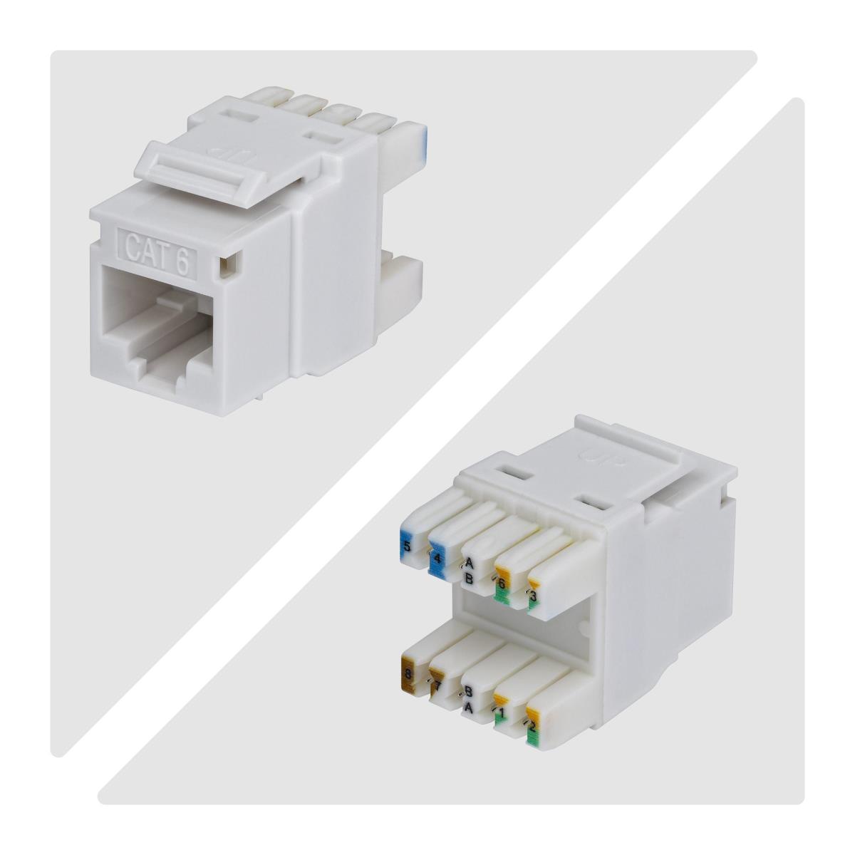 CAT6 UTP KEYSTONE JACK 24-PACK thumbnail