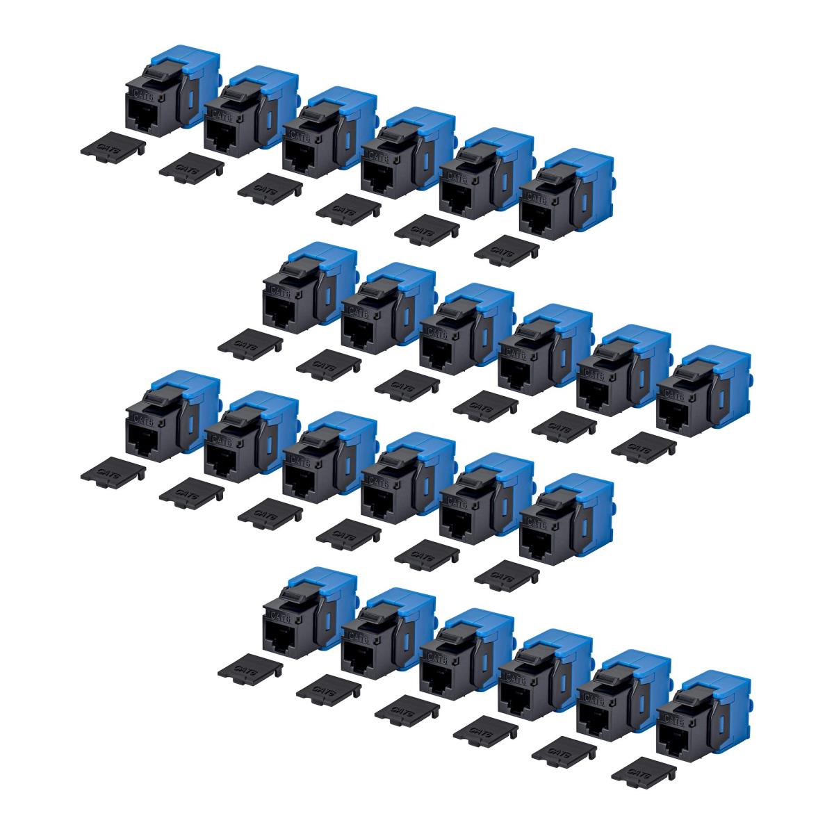 CAT6 UTP KEYSTONE JACK 24-PACK thumbnail