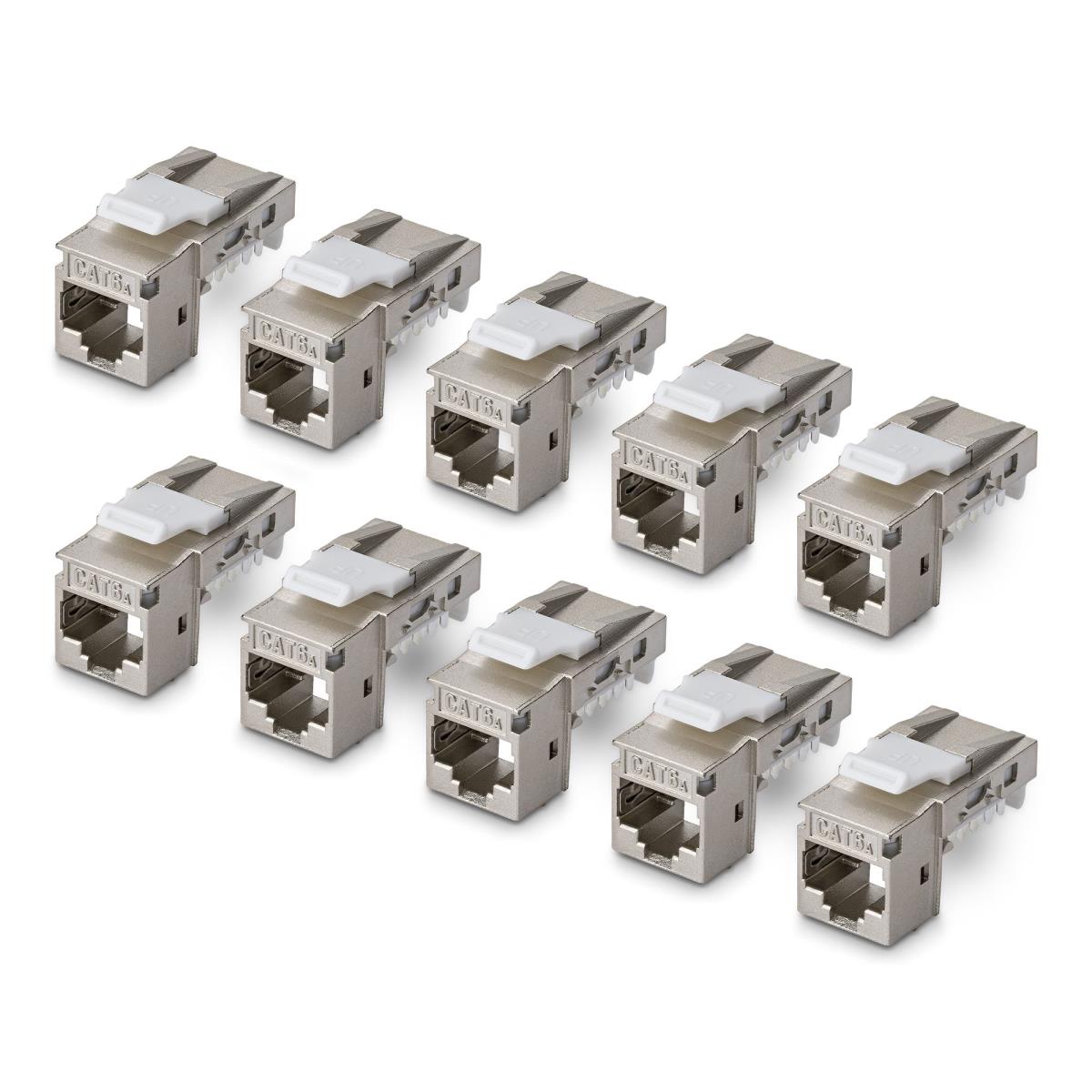 CAT6A STP KEYSTONE JACK 10-PACK thumbnail