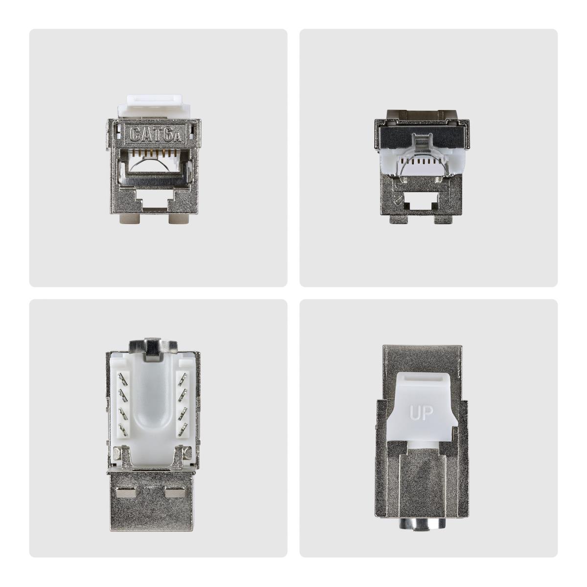 CAT6A STP KEYSTONE JACK 10-PACK thumbnail