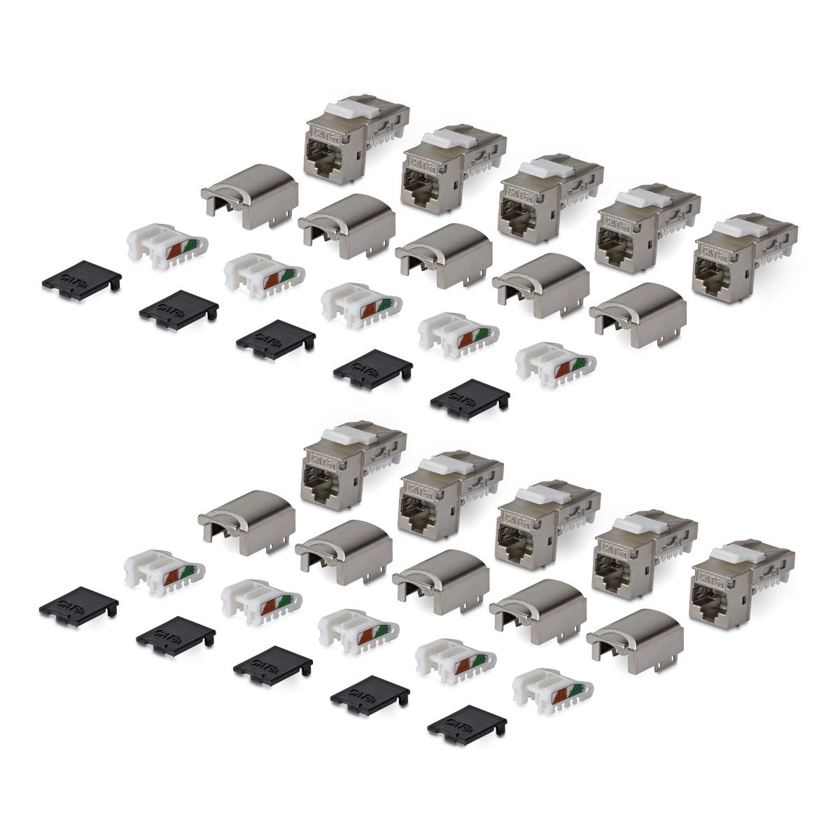 CAT6A STP KEYSTONE JACK 10-PACK thumbnail