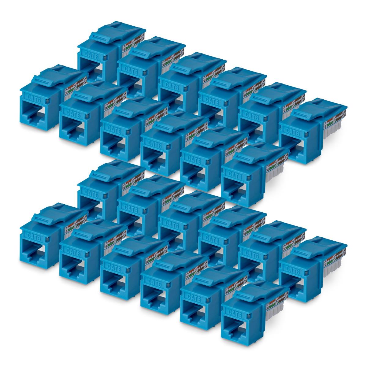 CAT6 UTP KEYSTONE JACK 24-PACK thumbnail