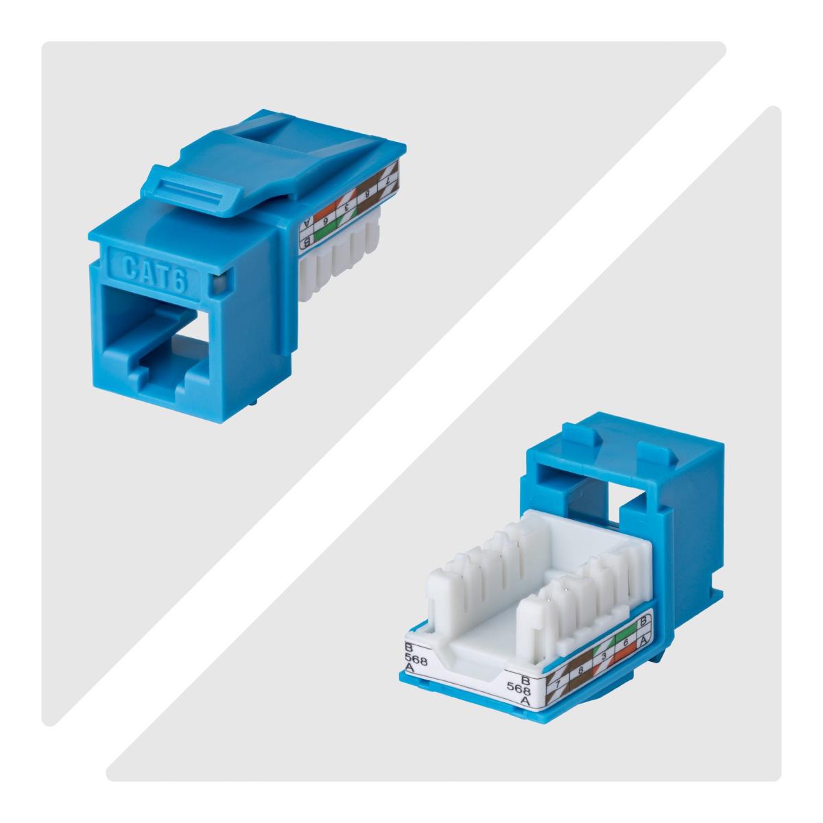 CAT6 UTP KEYSTONE JACK 24-PACK thumbnail