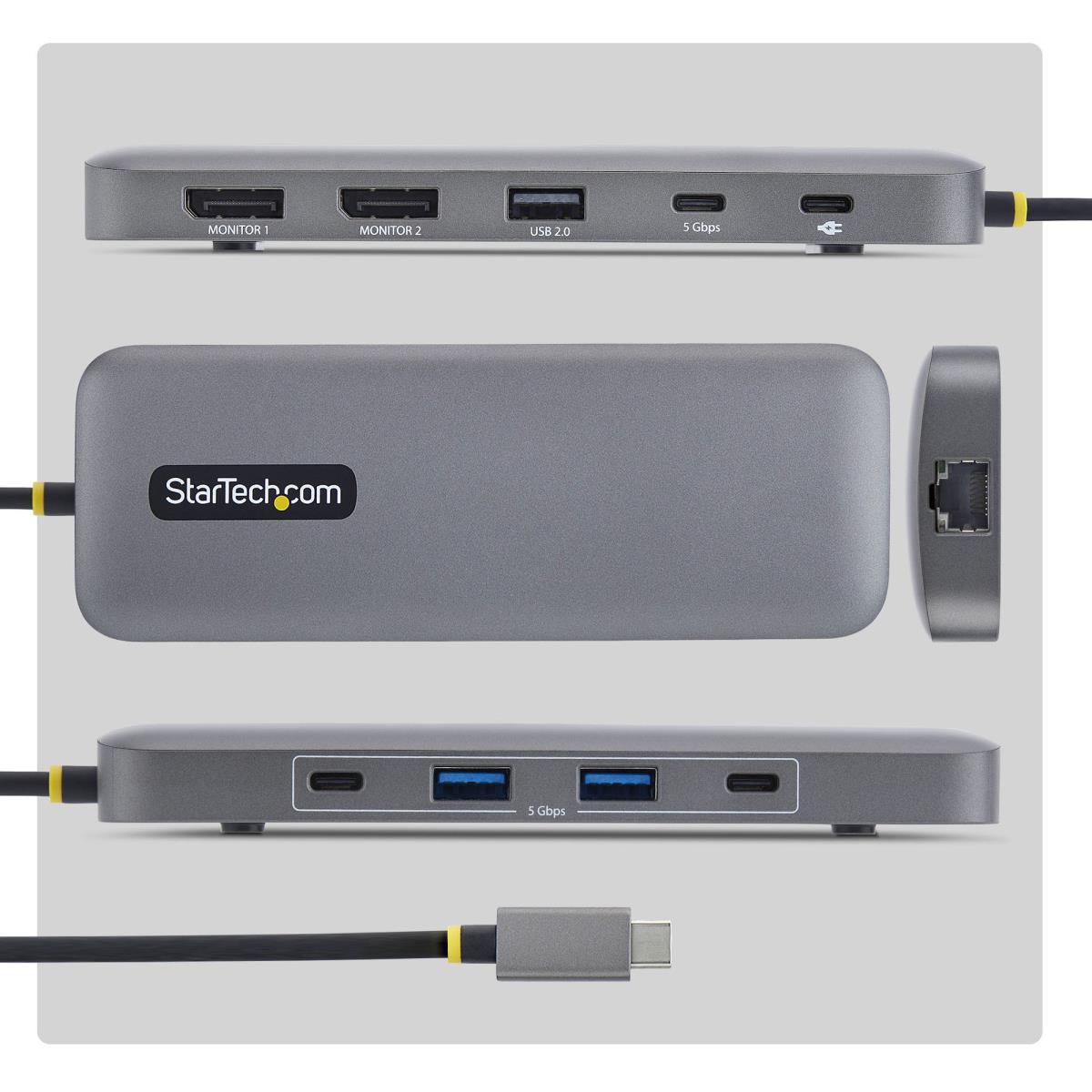 USB-C DUAL-DP MULTIPORT HUB - thumbnail
