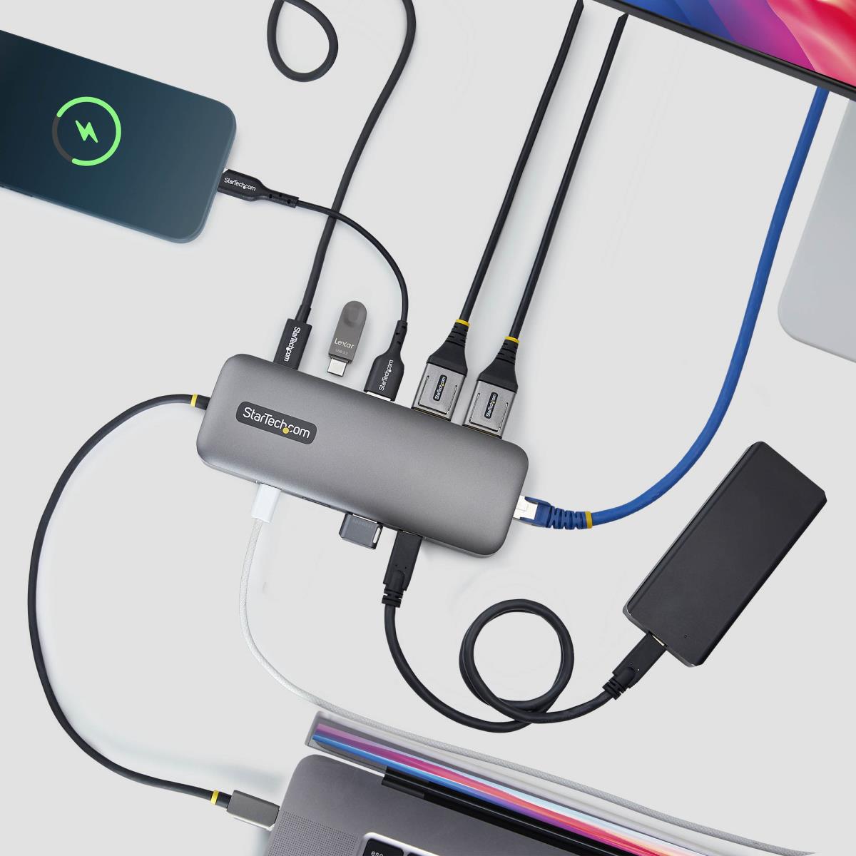USB-C DUAL-DP MULTIPORT HUB - thumbnail