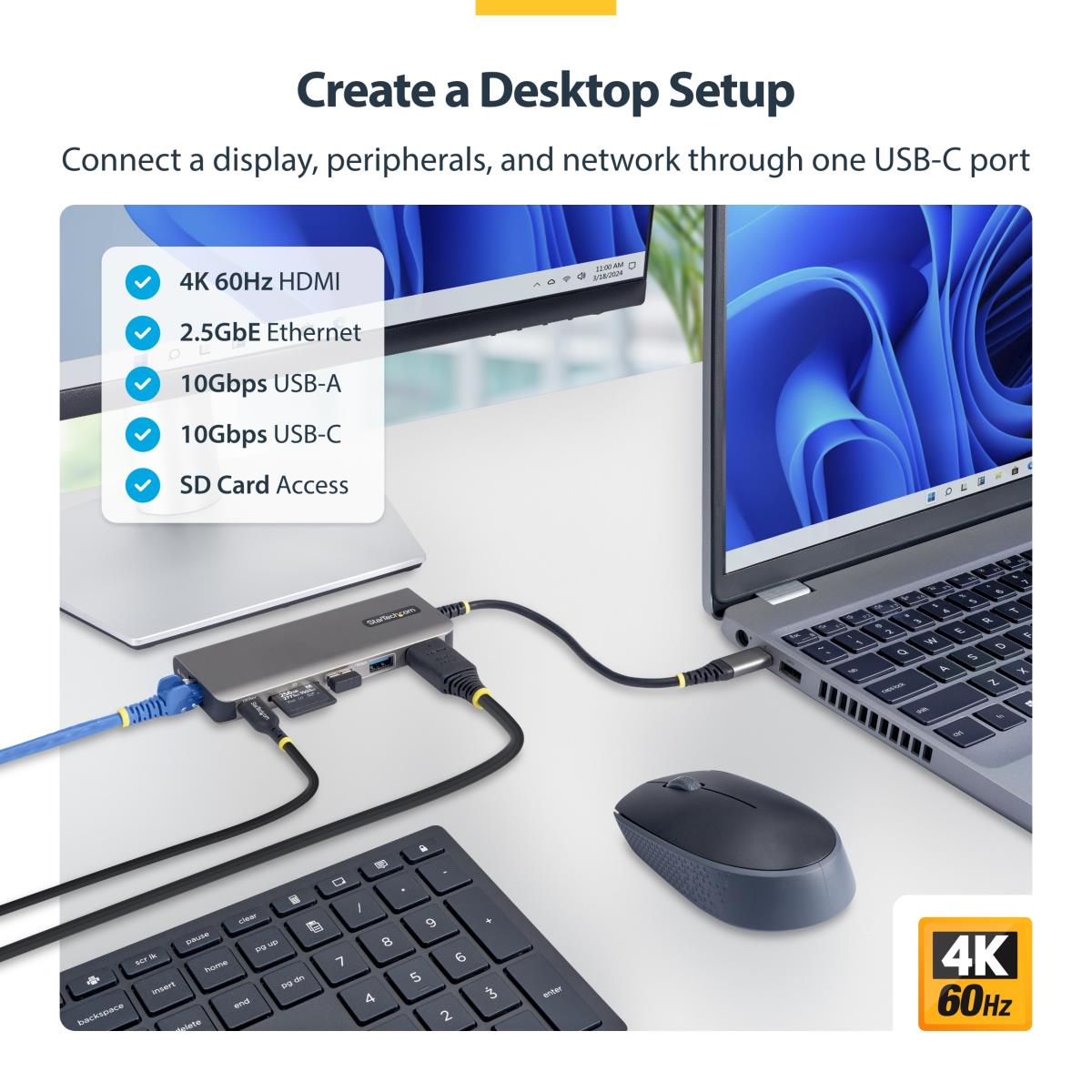 USB-C TO HDMI MULTIPORT HUB thumbnail