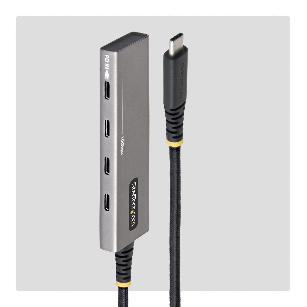 4-PORT USB-C HUB 10GBPS - thumbnail