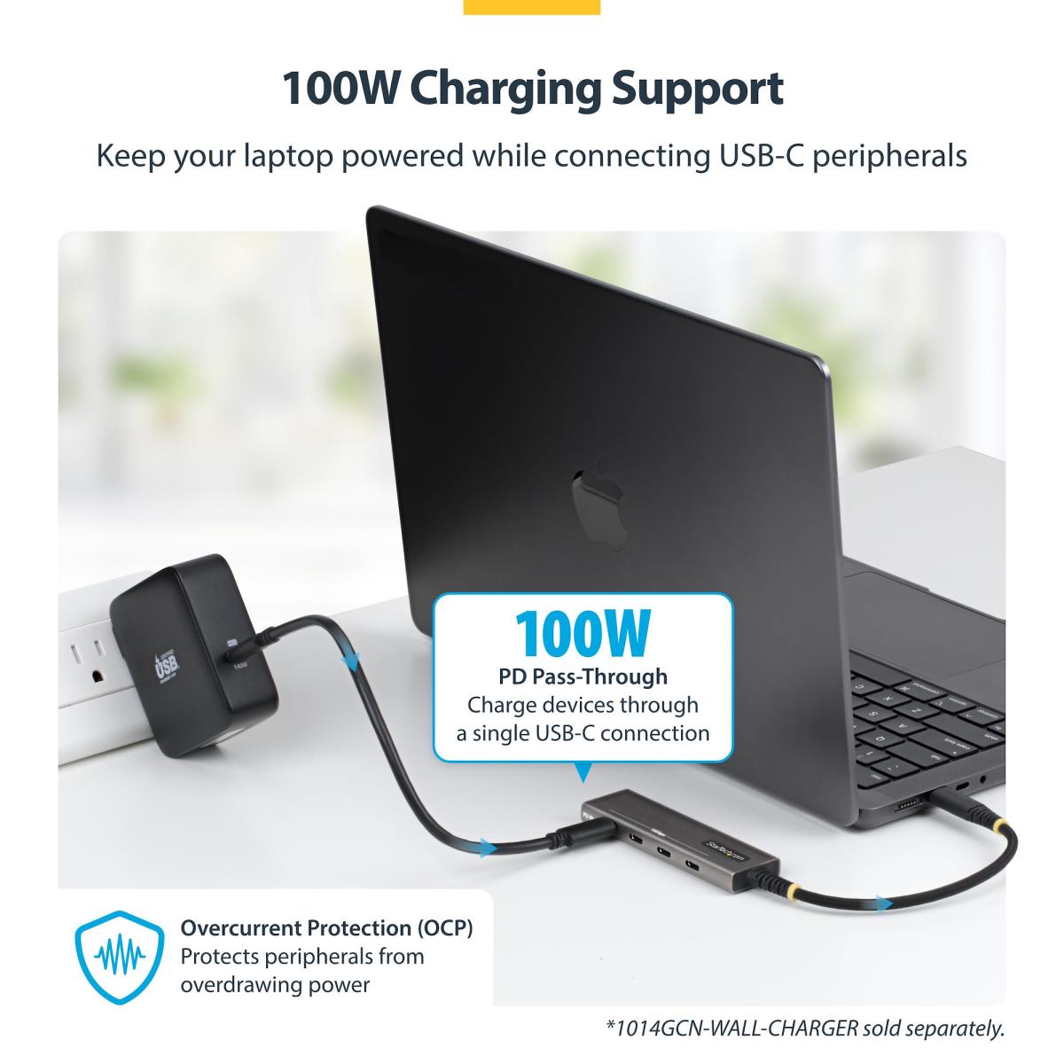 4-PORT USB-C HUB 10GBPS - thumbnail