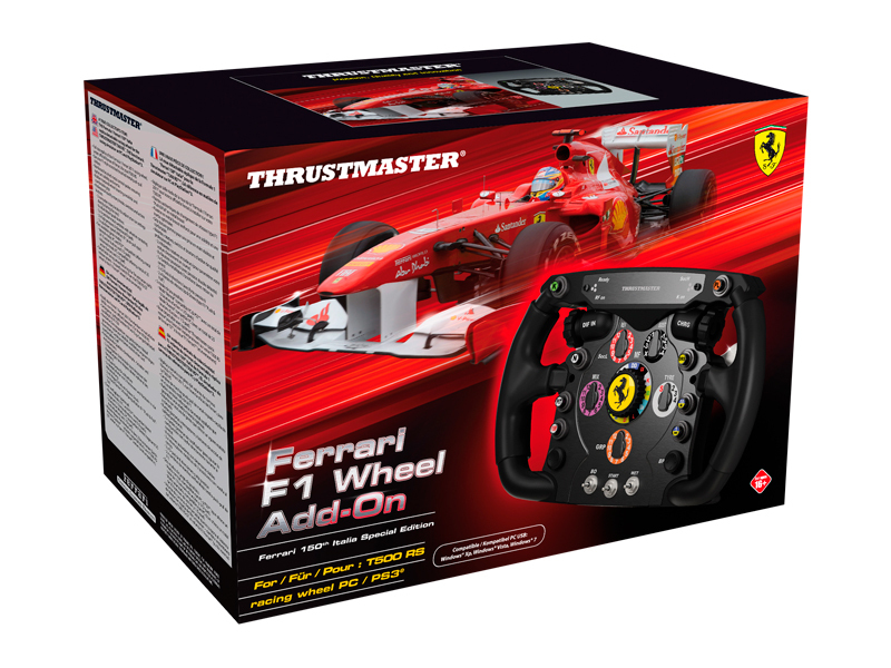 EU Product - AddOn Thrustm. Ferrari F1                   Lenkrad (PC/KON) retail thumbnail