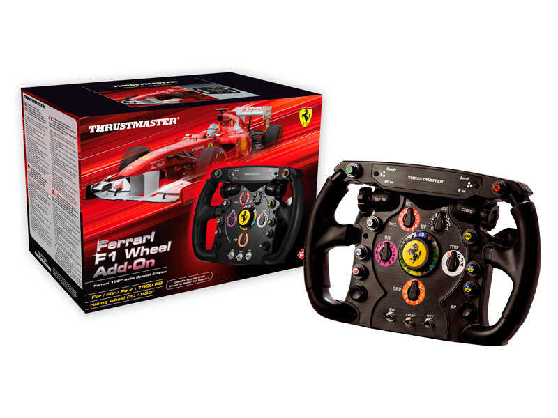 EU Product - AddOn Thrustm. Ferrari F1                   Lenkrad (PC/KON) retail thumbnail