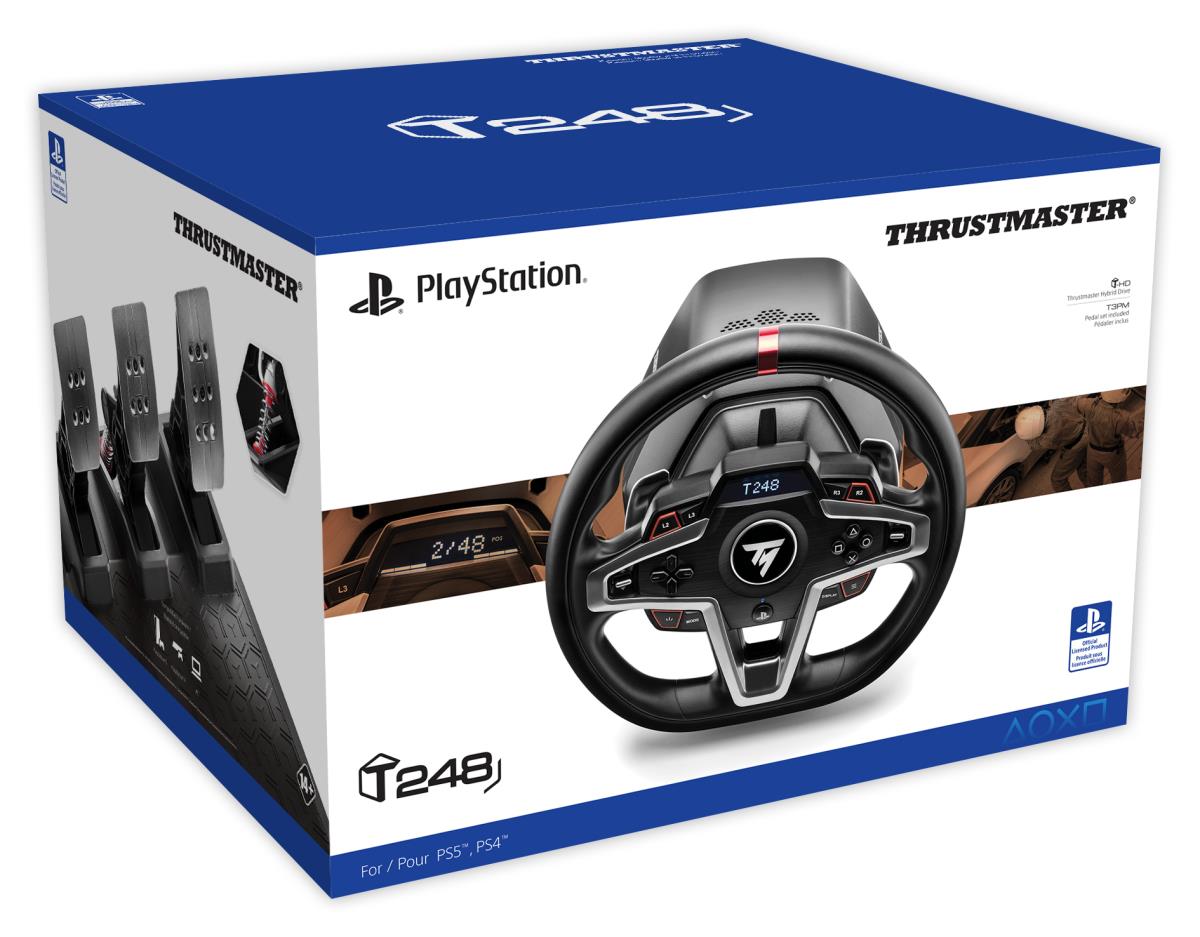 EU Product - Lenkrad Thrustm. T248P                     FF Wheel (PS5/PC) retail thumbnail