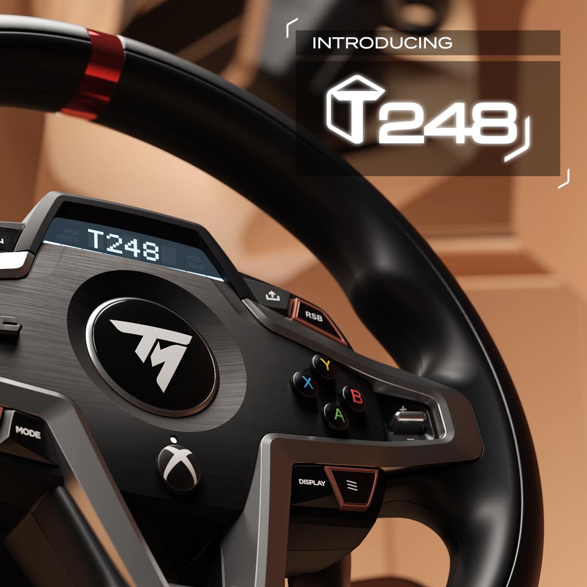 EU Product - Lenkrad Thrustm. T248X                     FF Wheel (XBO/PC) retail thumbnail