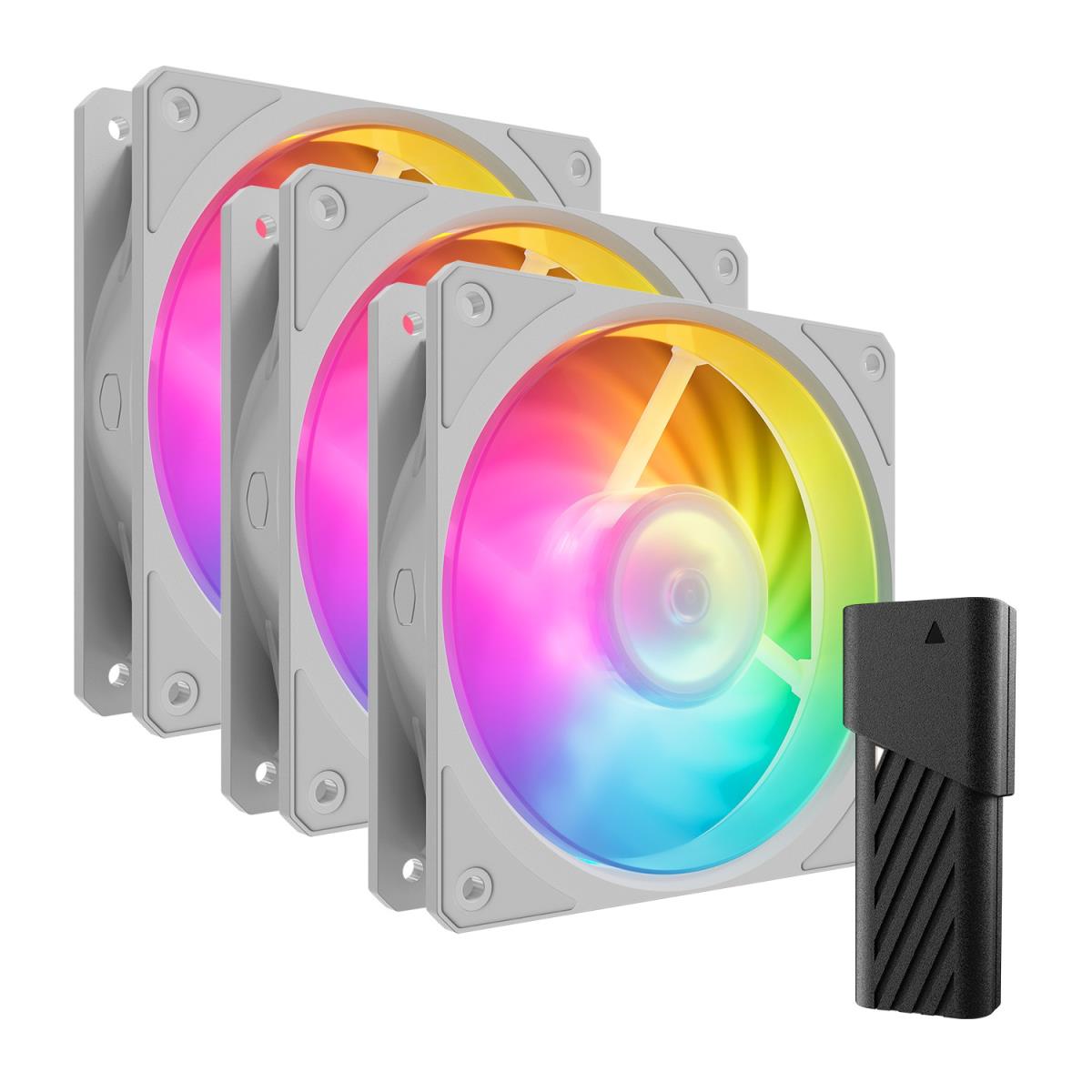 MOBIUS 3PK CASE FAN KIT WT 120MM thumbnail