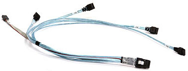 Supermicro CBL-0188L Serial Attached SCSI (SAS) cable 0.64 m Transparent thumbnail