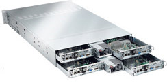 Supermicro 6026TT-HIBXRF Intel-� 5520 Socket B (LGA 1366) Rack (2U) Black thumbnail