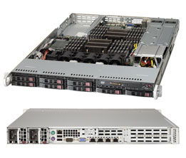 Supermicro SuperServer 1027R-WRFT+ Intel-� C606 LGA 2011 (Socket R) Rack (1U) Black thumbnail