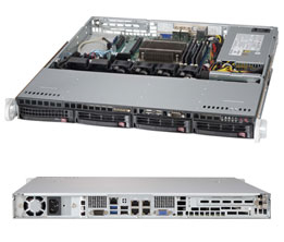 EU Product - 1HE Server 1xXeon E3 4x3.5