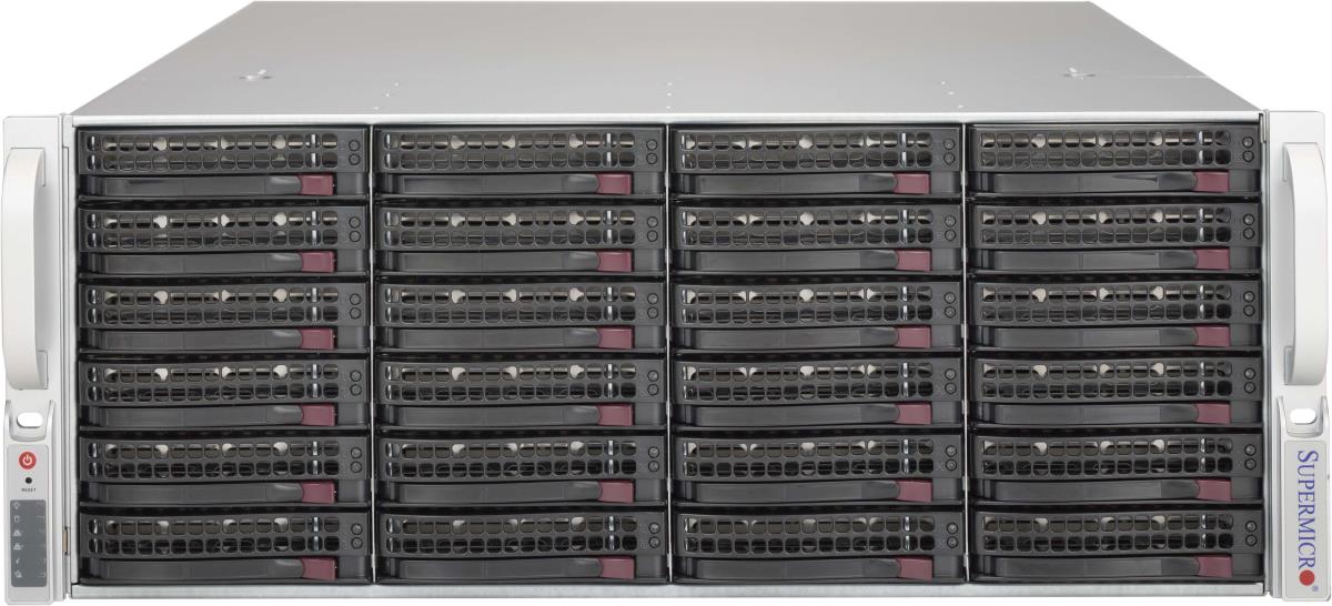 EU Product - SuperChassis 846BE2C-R1K03JBOD Black - Case - 3.5