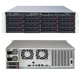 EU Product - SuperStorage Server 6038R-E1CR16L - Server Barebone - Intel Socket 2011-3 (Core i) thumbnail
