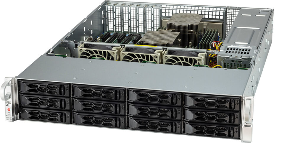 EU Product - Barebone A+ Server 2U Dual Socket Sp3 AS-2024S-TR - Server Barebone - AMD EPYC thumbnail